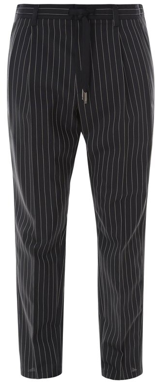 Men's Ex Store Pin Striped Grey and Black Trousers