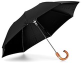 Thumbnail for your product : Aspinal of London Compact Automatic Umbrella with Maple Wood Handle