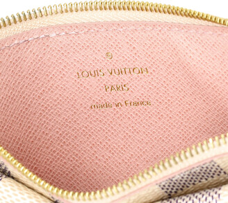 Louis Vuitton Cardholder Recto Verso: Damier Ebene/ Rose Ballerina