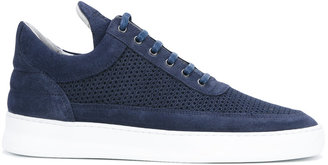 Filling Pieces panel lace-up sneakers