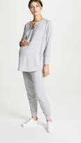 Thumbnail for your product : Ingrid & Isabel Ingrid & Isabel Lace Up Cocoon Maternity Top