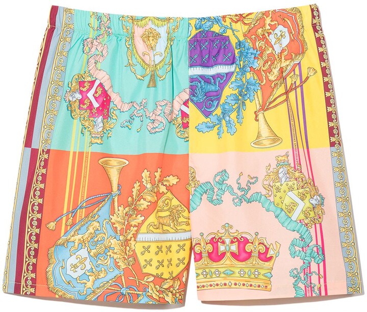 Versace Children MixPrint Elasticated Swim Shorts ShopStyle