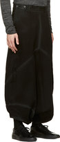 Thumbnail for your product : Julius Black Panelled Sarouel Trousers