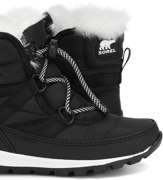 Sorel Kids Whitney fur-lined ankle boots