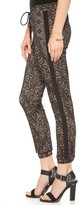 Thumbnail for your product : David Lerner Lace Track Pants