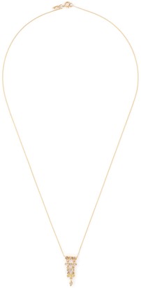 Xiao Wang 'Astro' diamond 18k gold pendant necklace
