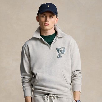 Ralph Lauren P-Wing Fleece Collared Sweatshirt - ShopStyle