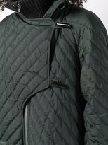 Thumbnail for your product : Ganni Recycled Ripstop Quilted Oversized Coat