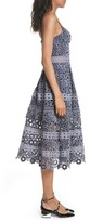 Thumbnail for your product : Self-Portrait Women's Embroidered Cutwork Midi Dress