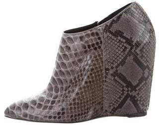 Michael Kors Embossed Ankle Boots