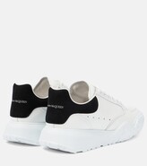 Thumbnail for your product : Alexander McQueen Court leather sneakers