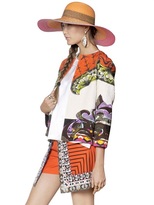Thumbnail for your product : Etro Printed Cotton Viscose Jacquard Jacket