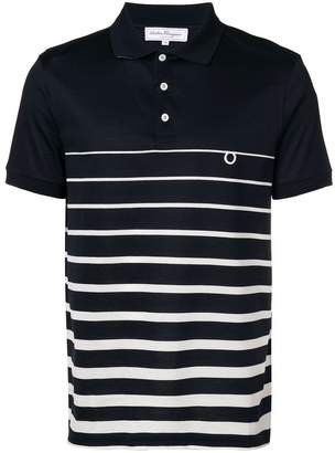 Ferragamo striped polo shirt