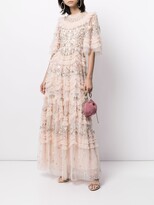Thumbnail for your product : Needle & Thread Lalabelle ruffle-collar dress