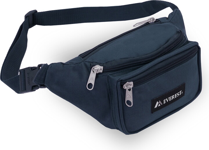 Everest Compact Unisex Fanny Pack, Navy Blue