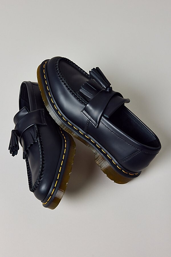 Dr. Martens Women's Adrian Tassel Loafer in Black