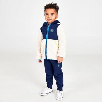 Converse Boys' Toddler Sherpa Full-Zip Jacket and Jogger Pants Set -  ShopStyle