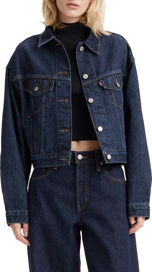 Levi's Shrunken '90s Denim Trucker Jacket