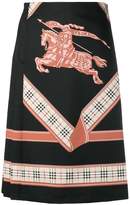 Thumbnail for your product : Burberry Archive scarf print skirt