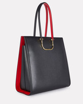 Thumbnail for your product : Alexander McQueen The Tall Story Leather Tote