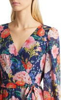 Thumbnail for your product : Eliza J Floral Long Sleeve Maxi Dress
