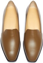 Thumbnail for your product : AEYDĒ 'Amber' Block Heel Leather Loafers