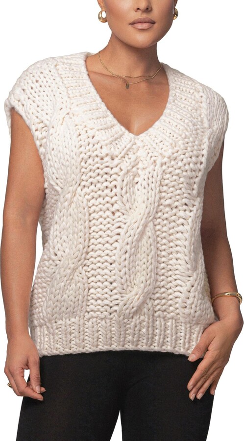 Jluxlabel Women's Mari Cable Knit Vest