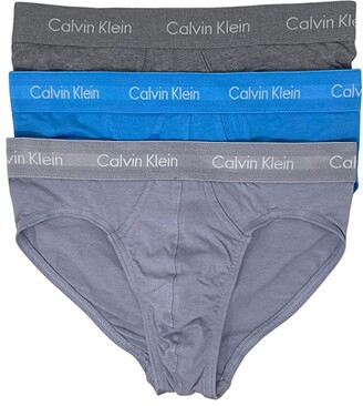 Calvin Klein Underwear Cotton Stretch 3-Pack Hip Briefs