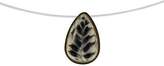 Thumbnail for your product : Lalique Crystal Leaf Pendant Necklace