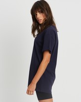 Thumbnail for your product : Calli - Women's Blue Basic T-Shirts - Oversized T-Shirt - Size XS at The Iconic