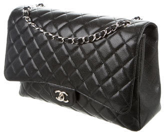 Chanel Caviar Maxi Single Flap Bag