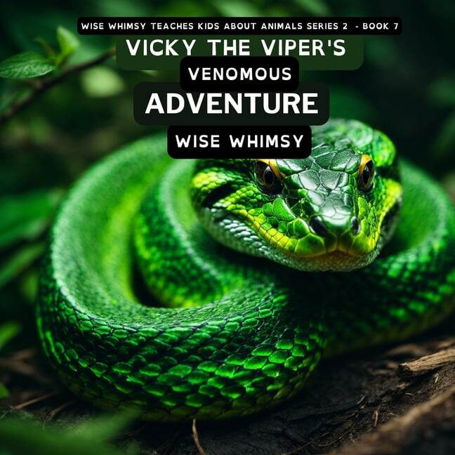 Wise Whimsy Teaches Kids about Animals Series 2: Vicky The Viper's Venomous Adventure (Paperback)