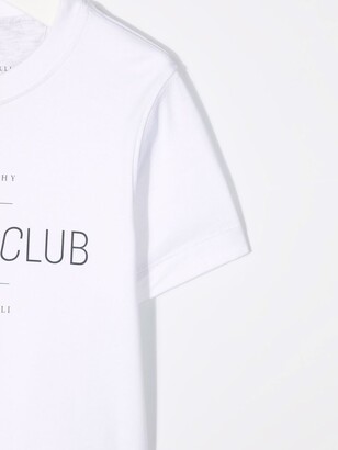 BRUNELLO CUCINELLI KIDS logo-print cotton T-shirt