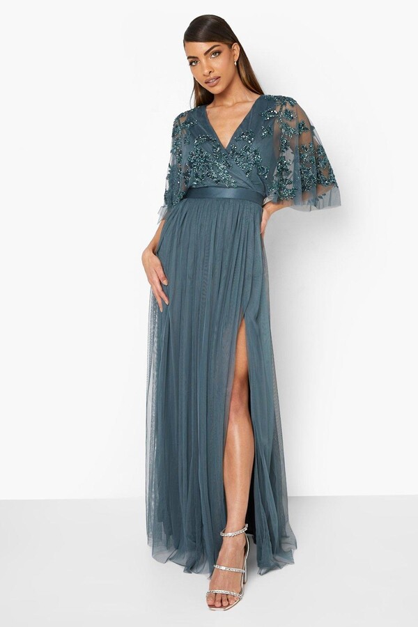casual kimono maxi dress