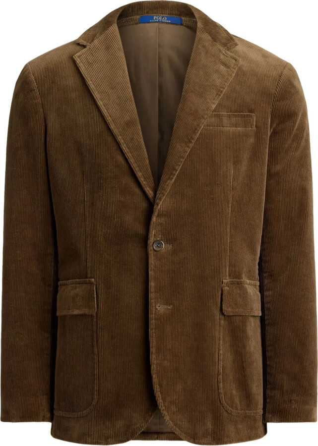 Polo Ralph Lauren Corduroy Single-Breasted Blazer