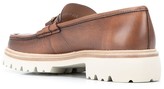 Thumbnail for your product : Ferragamo Ridged Sole Loafers