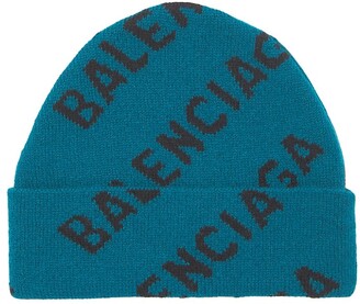 Saks Fifth Avenue Accessories Headwear Hats Logo Jacquard Knit Hat 