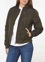 Thumbnail for your product : Petite Khaki Quilted Bomber