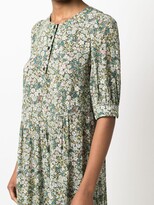 Thumbnail for your product : Zadig & Voltaire Risla Liberty-floral crinkle dress