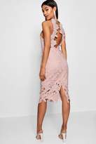 Thumbnail for your product : boohoo Lace Sweetheart Bodycon Midi Dress