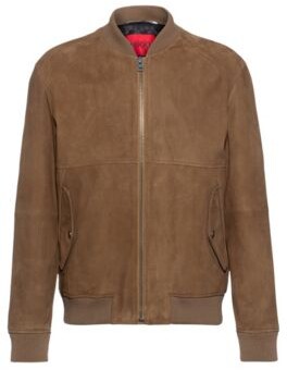 HUGO BOSS Men's Leather & Suede Jackets | Shop the world's largest  collection of fashion | ShopStyle
