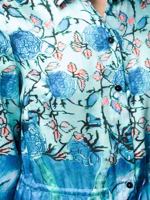 Peter Pilotto Floral-Print Shirt Dress