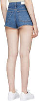 Thumbnail for your product : RE/DONE Blue Originals Denim The Short Shorts