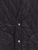 Thumbnail for your product : Rick Owens Long-line Quilted Shell Gilet - Mens - Black