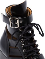 Thumbnail for your product : Chloé black Reilly 60 buckle embellished ankle boots