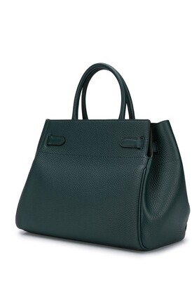 トートバッグ MULBERRY BELTED BAYSWATER BAG MULBERRY Classic Grain Calfskin Belted Bayswater Tote Blue