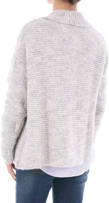 Sun 68 Cotton-alpaca Blend Cardigan Sweater