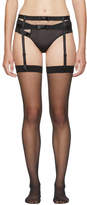 Thumbnail for your product : Chantal Thomass Black Audacieuse Suspenders