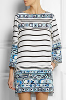 Thumbnail for your product : Emilio Pucci Printed silk crepe de chine mini dress