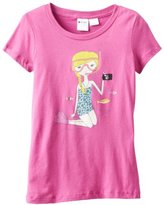 Thumbnail for your product : Roxy Big Girls' Snorkel Girl Screen Print Short-Sleeve Tee